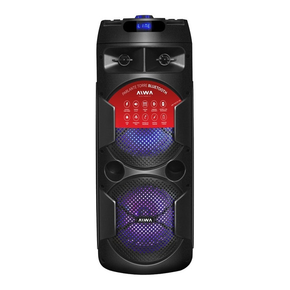 Parlante Torre Bluetooth Portatil Party Aiwa 4500w