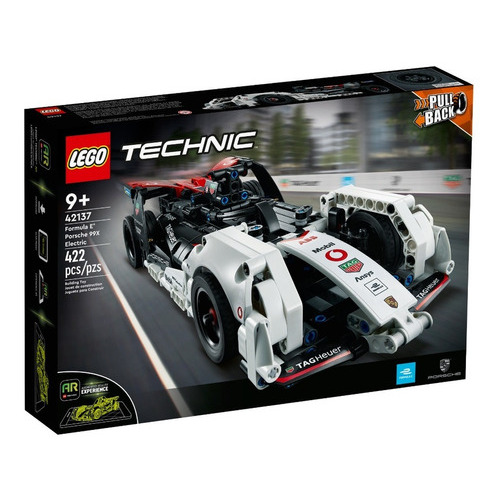 Lego Technic Porche Formula E 99x Electric Auto Deportivo Cantidad De Piezas 422