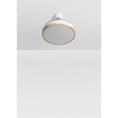 Ventilador De Techo Retráctil Windstyle Blanco Y Madera Nat