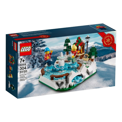 Lego Pista De Patinaje Sobre Hielo Edición Especial 40416 Cantidad De Piezas 304