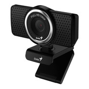 Webcam Genius S Rs Ecam 8000 1080p Hd Mic Digital Black 360°
