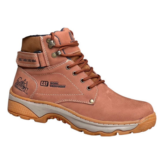 Botas En Cuero Compatibles Con Caterpillar Para Hombre