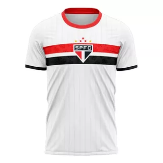 Camiseta Masculina São Paulo Stencil Dry Max Silk Toque Zero