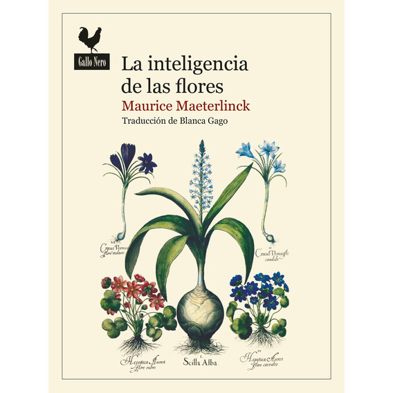 Inteligencia De Las Flores, La, De Maurice Maeterlinck. Editorial Gallo Nero, Tapa Blanda En Español