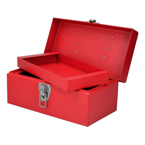 Caja Portaherramientas Metálica Chica Urrea D1 11x6x5 Color Rojo