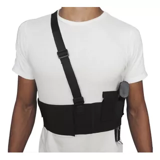 Coldre Abdominal Holster Qrv Lado Esquerdo Direito