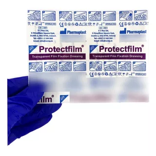 Curativo Transparente 7,5x5cm Estéril Protectfilm C/ 20 Uni