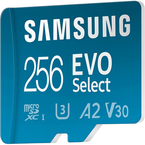 Micro Sd 256gb Samsung Evo Select+ 4k | 130mb/s U3 A2 V30