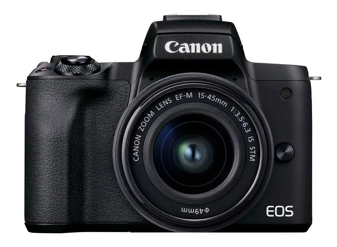 Canon EOS Kit M50 Mark II + lente EF-M 15-45mm f/3.5-6.3 IS STM