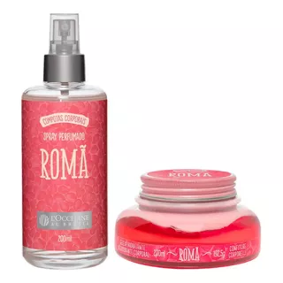 Combo Romã: Spray Perfumado + Geléia Hidratante