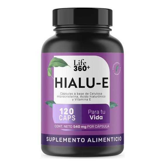 Suplemento Ácido Hialurónico Vitamina E Hialu-e 120 Caps