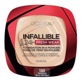 Base En Polvo L'oréal Paris Infaillible 24hs Fresh Wear Tono True Beige