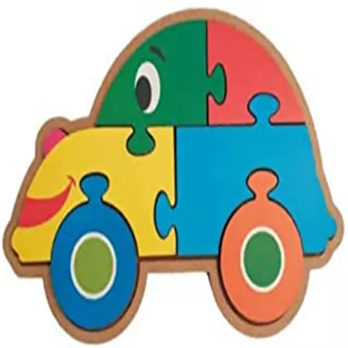 Brinquedo Educativo Quebra-cabeça Infantil - Carro