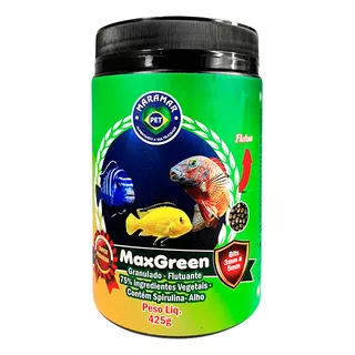 Ração Maxi Green Maramar 454gr 75%vegetal 