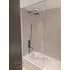 Mampara Fija Vidrio Baño Bañera 4+4 Blindex 80cm X 1.6m
