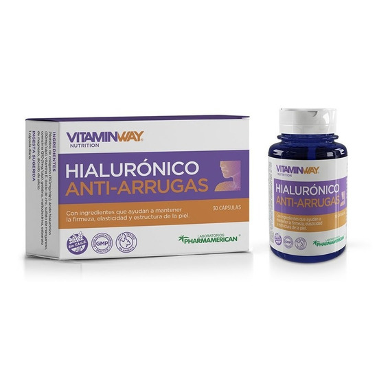 Vitaminway Hialuronico Eternity X 30 Cap - Mejora La Piel
