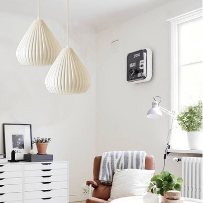 Colgante 30cm Diseño Exclusivo Sustentable Deco Moderno D3d