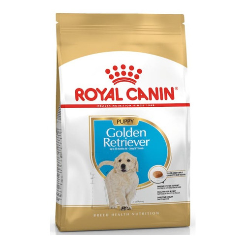 Alimento Royal Canin Breed Health Nutrition Golden Retriever Puppy para perro cachorro de raza  grande sabor mix en bolsa de 13.6kg