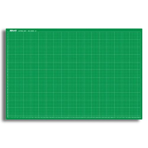 Tabla Plancha De Corte Iram A1 90x60 Base Para Cortar Diseño Color Verde oscuro