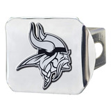 Cubierta Enganche Metal Cromado Nfl Minnesota Vikings Equipo