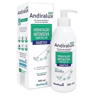  Andiralux Creme Hidratante Para A Pele Do Diabético 300ml