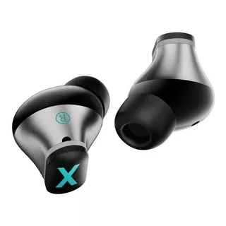 Audífonos In-ear Gamer Inalámbricos Novamos K89 Pro Gris Metalizado Con Luz  Rgb Led