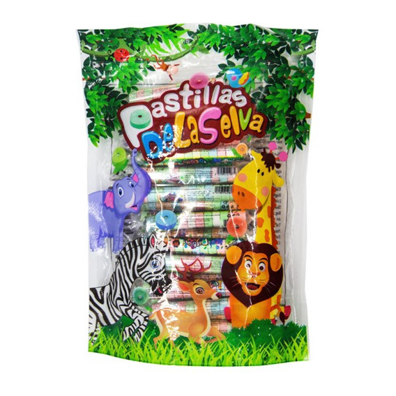 Golosinas Pastillas De La Selva X 40 Unidades. 240 Grs