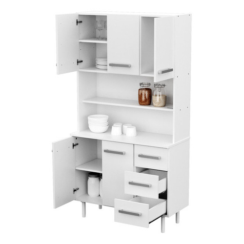 Mueble De Cocina Triplo Kit Blanco Mosconi Aparador