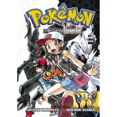 Pokemon Black And White: Black And White, De Hidenori Kusaka. Serie Pokemon Black And White, Vol. 3. Editorial Panini, Tapa Blanda, Edición 1.0 En Español, 2015