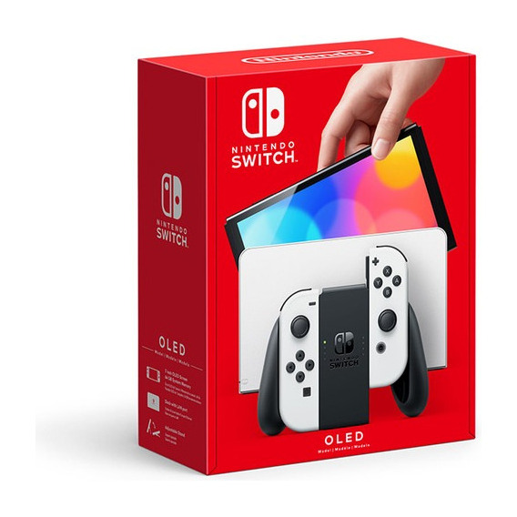 Nintendo Switch Oled 64gb Standard Color  Blanco Y Negro Color Blanco/negro