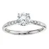Anillo De Compromiso Oro 10k Con Moissanita 0.50ct Taylor