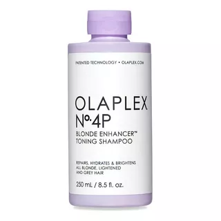 Shampoo Sólido Olaplex No 4p Blonde Enhancer Toning En Botella De 250ml