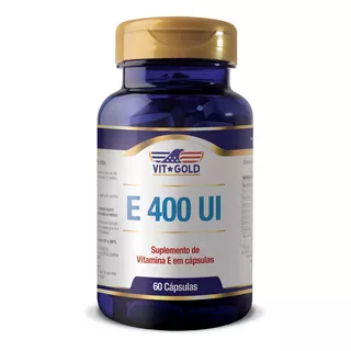 Vitamina E 400 Ui Vitgold 60 Cápsulas