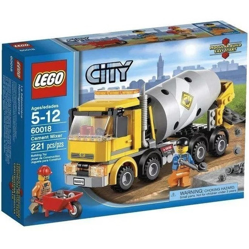 Lego City 60018 Cement Mixer