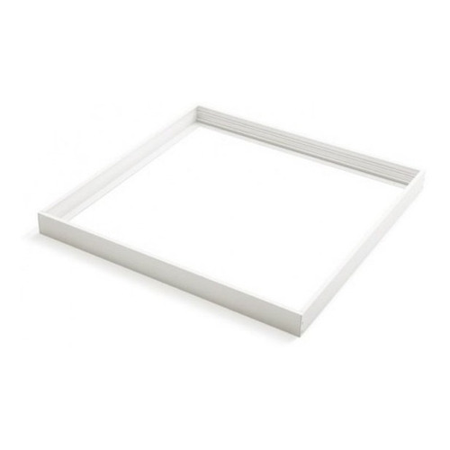 Marco Accesorio 60x60 Aplicar Panel Led Techo Cielo Razzo Color Blanco