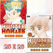 Hunter X Hunter 25 E 26 Relançamento! Mangá Jbc! Lacrado