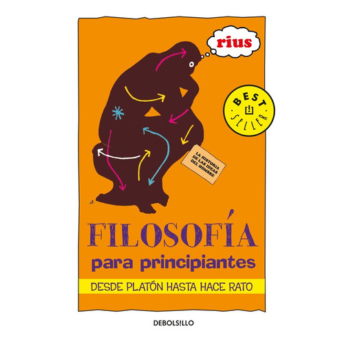 Filosofía para principiantes ( Colección Rius ), de Rius. Serie Colección Rius Editorial Debolsillo, tapa dura en español, 2012