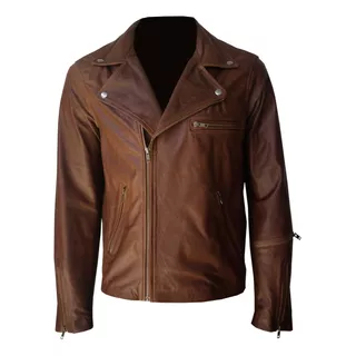 Campera Motoquera Japón Cuero Vacuno Liam Leather