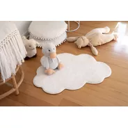 Alfombra Infantil Palette Nube Para Nursery De Corderito 