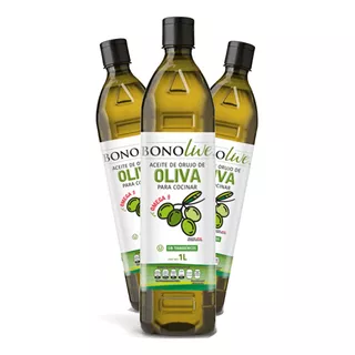 Aceite De Oliva Orujo Bonolive 1 L Sin Gluten - 3 Pack