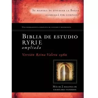 Biblia De Estudio Ryrie Reina Valera 1960 Tapa Dura