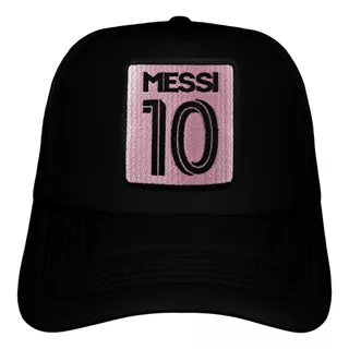 Gorra Trucker Messi 10 Parche Inter De Miami