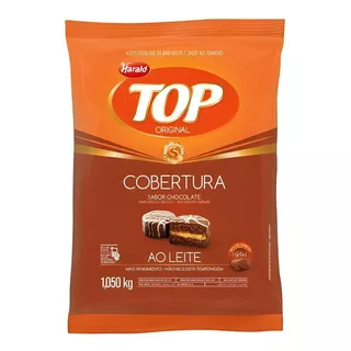 Chocolate Top Harald Gotas Ao Leite Cobertura  1,050kg
