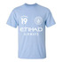 MANCHESTER CITY REMERA CELESTE ESTAMPA BLANCA 19 JULIAN ALVAREZ