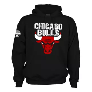 Sudadera Capucha Chicago Bulls Toros Basquetbol Basketball 4