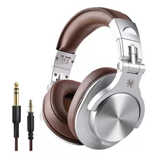 Headphone Fone De Ouvido Dj Oneodio Prata A71 Profissional