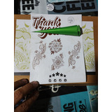 Conos Tubos De Henna Para Tatuajes Temporales 