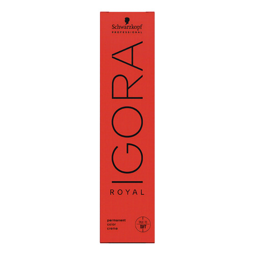 Kit Tinte Schwarzkopf Professional  Igora royal Reds tono 0-77 para cabello