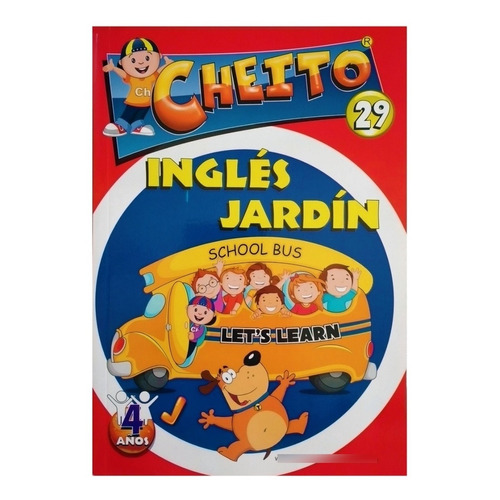 Cartilla Libro Cheito Ingles Jardín Para Niños 