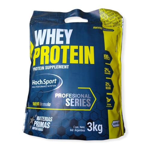 Whey Protein 3 Kg - Hoch Sport - Proteína Con Bcaa Sabor Chocolate